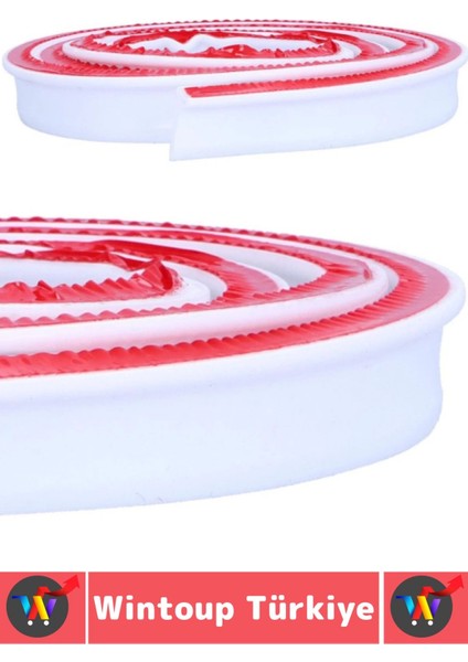 Uzun Ömürlü Lavabo Duş Kenarı Su Sızıntısı Önleyen Kendinden Yapışkanlı Su Bariyeri 2 Metre x 2 Adet indirimleri