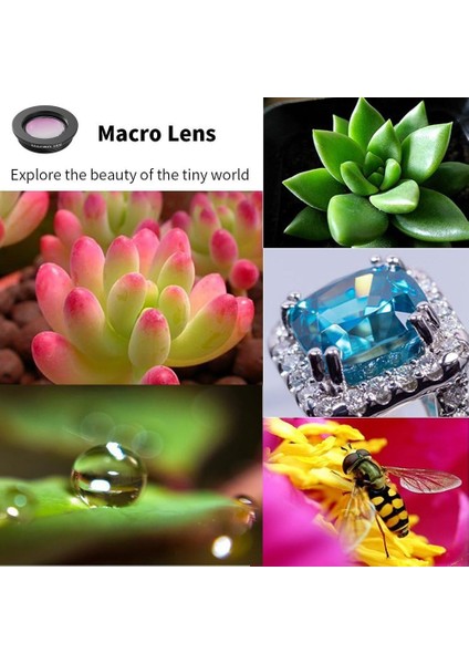 Apexel APL-DG10 10’u 1 Arada Fotoğraflar Için Objektif Seti, Akıllı Telefon Için indirimleri