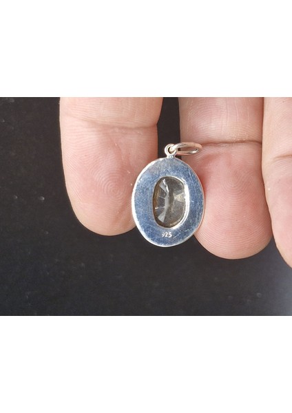3.71 Gram Natural Altın Rutilli Kuvars 925 Ayar Gümüş Kolye Ucu(Kopya) fiyatları