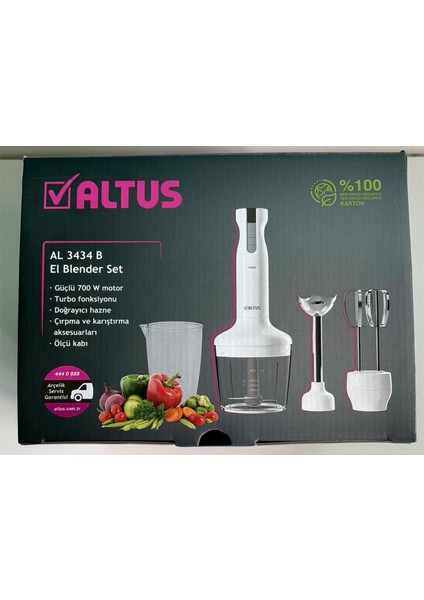 Al 3434 G Gri 700 W El Blender Seti modelleri
