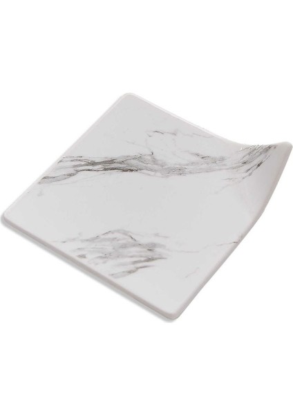 Marble Beyaz Porselen Servis Tabağı fırsatları