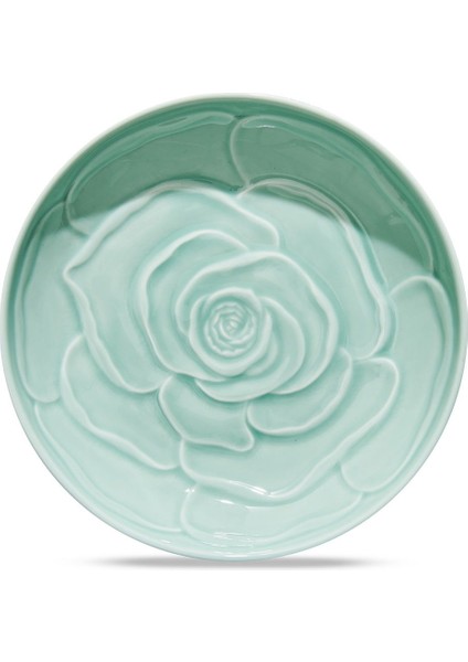 Rose Seramik Çukur Tabak Yeşil indirimleri