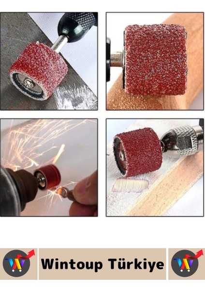 Dayanıklı Atölye Tamir Metal Ahşap Plastik Parlatma Temizleme Çapak Alma Kalıpçı Taşlama Seti 10 Prç fırsatları