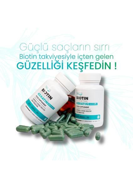 Saç ve Tırnak Vitamini - Biotin, Keratin, Çinko ve At Kuyruğu Ekstraktı Içeren Saç Vitamini Desteği fiyatları