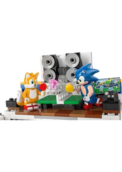 Nessiworld 77006 Sonic The Hedgehog Sonic Takımı Komuta Kamyonu 747 Parça +8 Yaş fırsatları