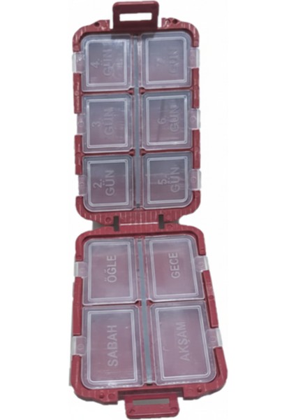 2 adet hap kutusu hap düzenleyici kutusu haftalık hap kutusu günlük hap kutusu saklama kabı vitamin kutusu pill organizer indirimleri