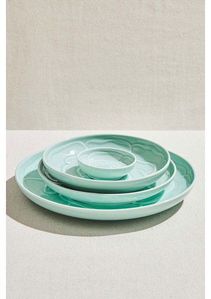 Rose Seramik Pasta Tabağı Yeşil fiyatları