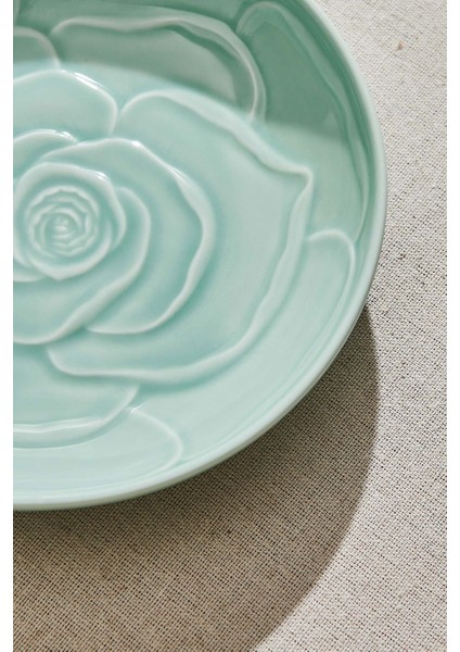 Rose Seramik Pasta Tabağı Yeşil fırsatları