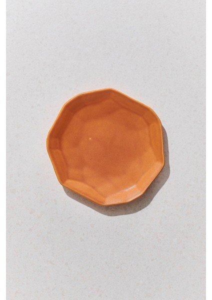 Origami Seramik Mini Tabak Turuncu / Bej fiyatları