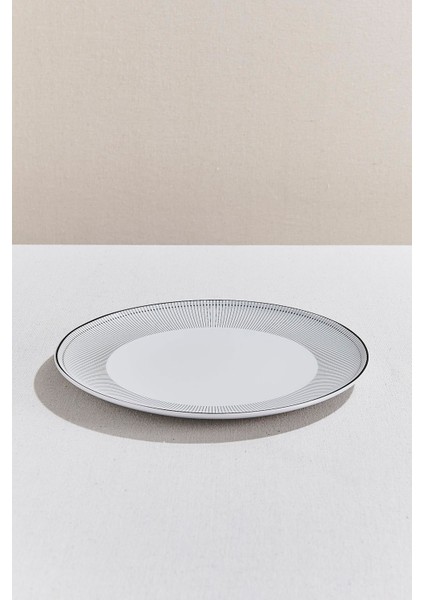 Orquestra Porselen Yemek Tabağı Krem Gri fiyatları