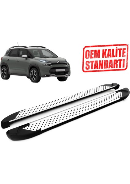 C3 Aırcross Sphr Araca Özel Yan Basamak 2018 2019 2020 2021 2022 2023 2024 Gri