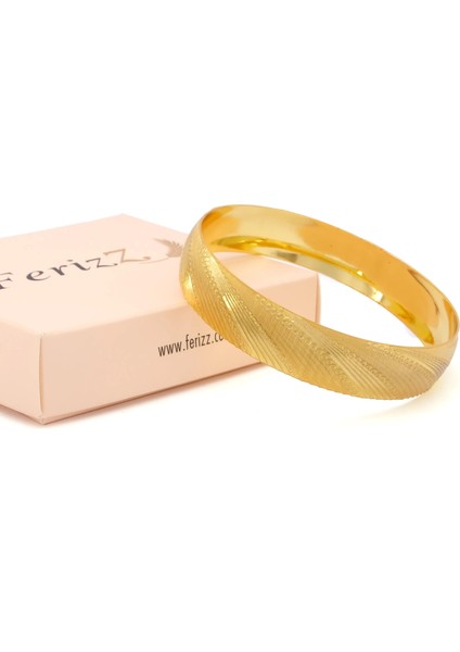 altın kaplama noktalı dalgalı model bılezık-blz-3111 modelleri