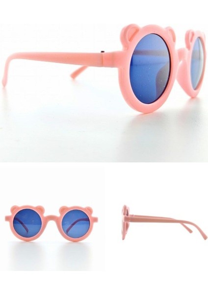 Uv 400 Korumalı Kids Sevimli Çocuk Güneş Gözlüğü Pembe Ayıcık Çerçeve Uv 400 Korumalı Çocuk Güneş Gözlüğü fiyatları