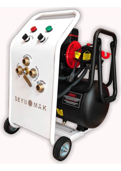 Havalı Petek Temizleme ve Kanal Açma Makinesi 24 Litre Çift Yönlü 2 Hp fırsatları