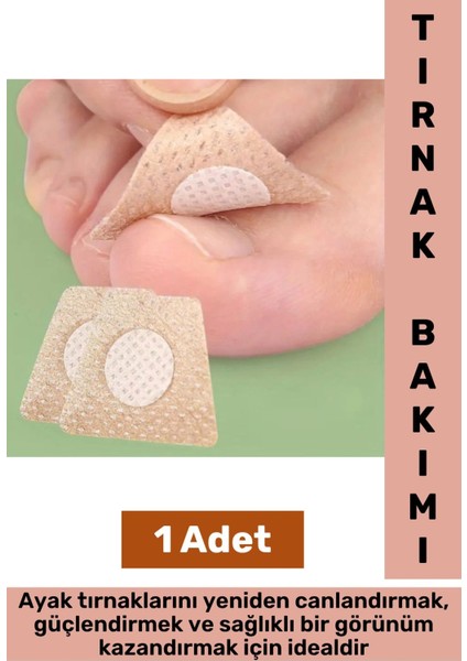 Hasarlı Renk Değiştirmiş Bakım Canlandırma Güçlendirme Sağlıklı Görünüm Tırnak Bakım Onarım Yaması