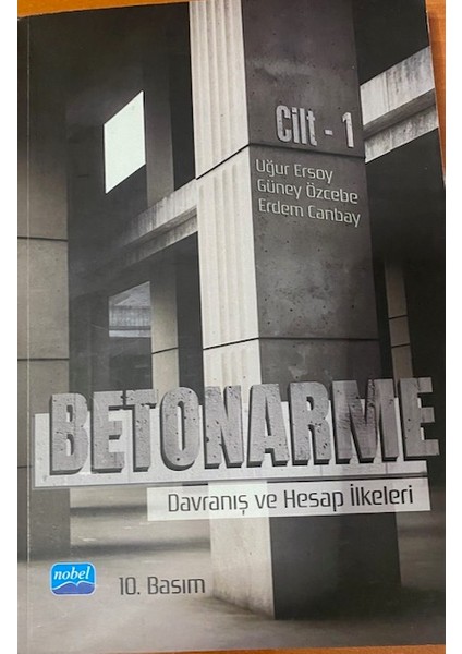 3 Kitap Bir Aada-Betonarme Cilt-1 – Betonarme Cilt-2- Betonarme-2 Döşeme ve Temeller Ders Kitai fiyatları