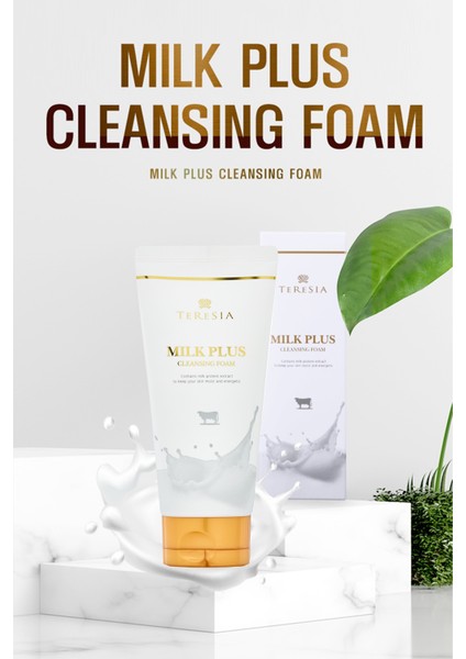 Teresia Milk Plus Temizleme Köpüğü Aydınlatıcı ve Besleyici Süt Proteini Içerikli 150ML fırsatları