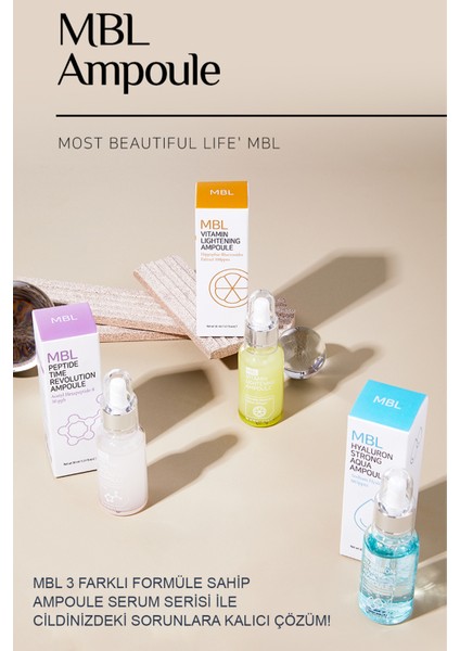 Teresia Peptit Kompleksi Içeren Ampoule Serum Anti-Aging Kırışıklık Karşıtı 30ML fırsatları