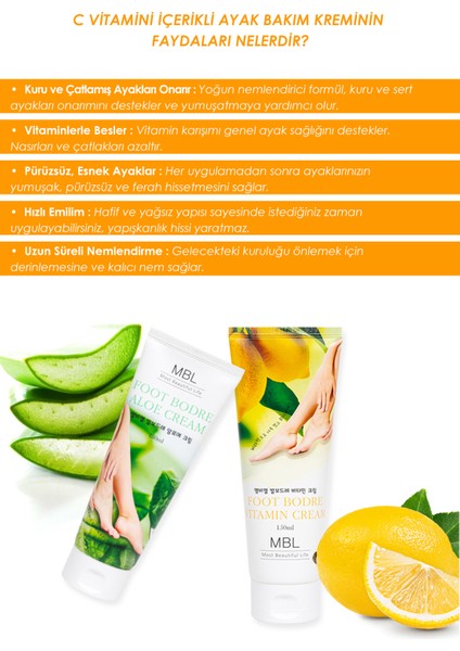 Teresia Vitamin Özlü Besleyici Ayak Bakım Kremi Kuru ve Çatlamış Ayaklar Için 150ML fırsatları