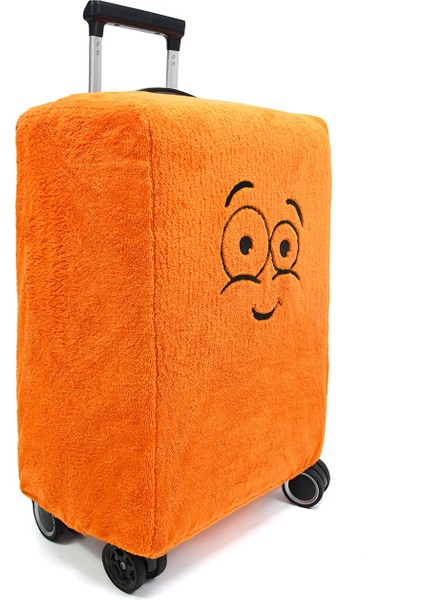 Pandamkee Gülen Yüz Desenli Bavul-Valiz Koruyucu Kılıf (Orta Boy) modelleri