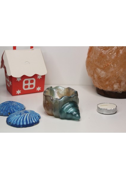 El Yapımı Epoksi Reçine Şık Tasarım Saksı/dekoratif Objeler (Çiçeksiz) - Kadın Emeği