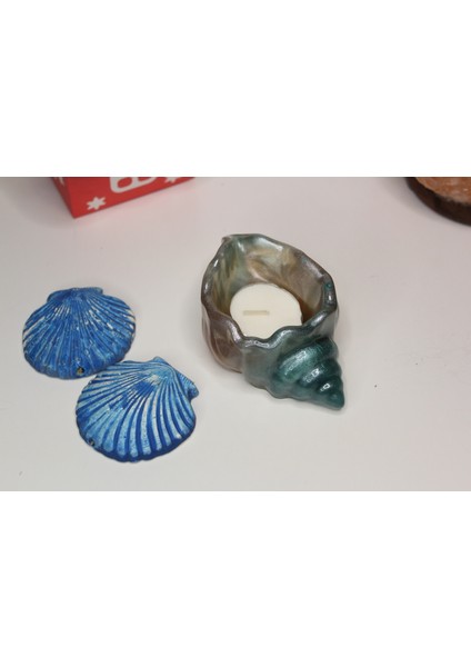 El Yapımı Epoksi Reçine Şık Tasarım Saksı/dekoratif Objeler (Çiçeksiz) - Kadın Emeği indirimleri