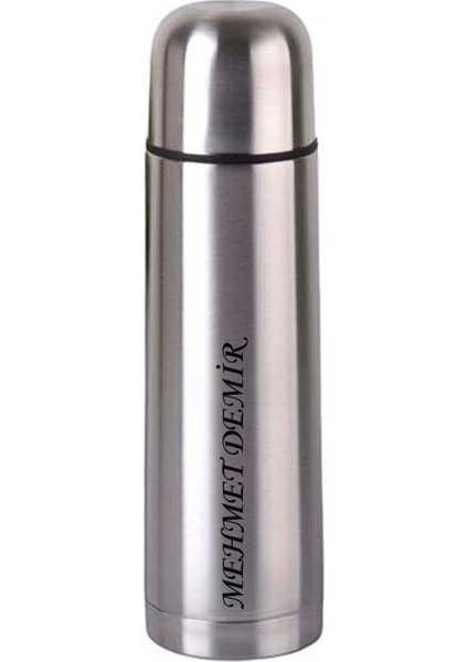 Kişiye Özel 500 ml Çift Katmanlı Sus 304 Çelik Inox Termos 12 Saat Sıcak Soğuk Tutma fırsatları