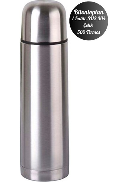 Kişiye Özel 500 ml Çift Katmanlı Sus 304 Çelik Inox Termos 12 Saat Sıcak Soğuk Tutma indirimleri