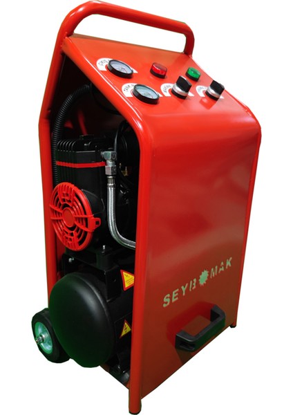 Havalı Petek Temizleme Makinesi Çift Yönlü-Darbeli Yıkama 1,2 Hp