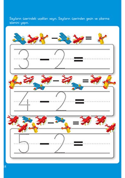 Okul Öncesi ve 1. Sınıf Hazırlık Serisi | Mucit Beyinler Matematik Sayı Çalışmaları Aktivite Kitabı