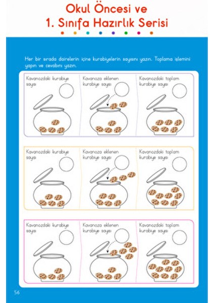 Okul Öncesi ve 1. Sınıf Hazırlık Serisi | Mucit Beyinler Matematik Sayı Çalışmaları Aktivite Kitabı