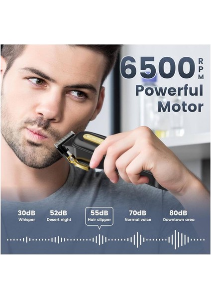 Erkekler Için Saç Kesme Makineleri, Kablosuz ve Kablolu Saç Kesme, Saç Kesme ve Bakım Seti Için Profesyonel Berber Seti, LED Ekranlı Erkek Saç Kesme Makineleri fırsatları