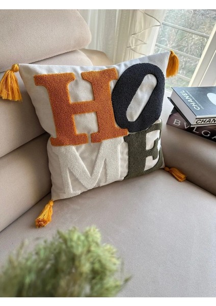 Tekli Premium Punch Işlemeli Nakışlı Temalı Kırlent Kılıfı fiyatları