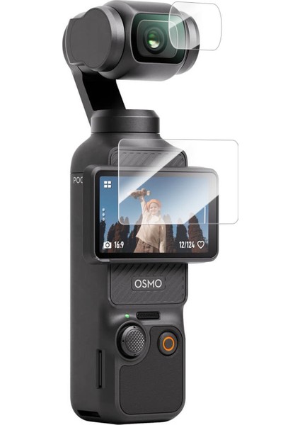 Osmo Pocket 3 Için Ekran Koruyucu Film (Osmo Pocket 3 Screen Protector) fırsatları