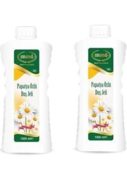 Papatya Özlü Duş Jeli 1000 Ml 2 Adet