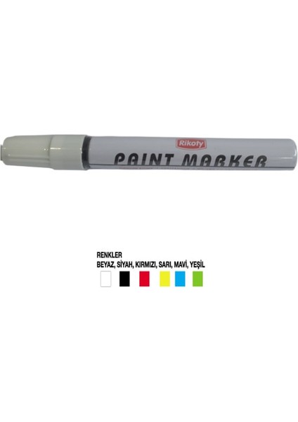Paint Marker Markalama Kalemi 12 Adet