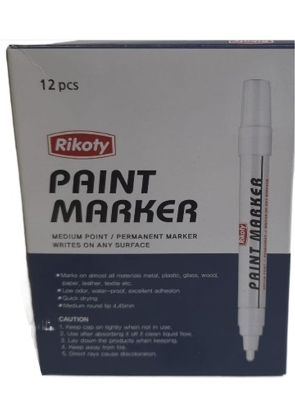 Paint Marker Markalama Kalemi 12 Adet indirimleri
