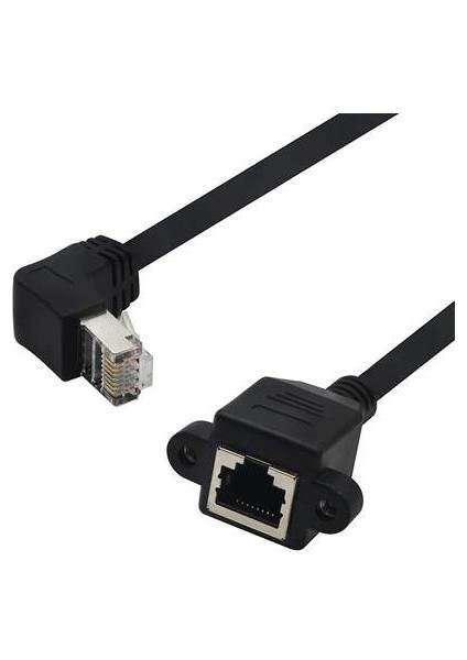 1.5 Metre 90 Derece RJ45 Uzatma Kablosu 90 Derece Cat6 Uzatma Kablosu modelleri