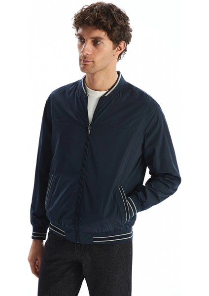 Lcwaıkıkı Classic Indigo Çift Taraflı Fermuarlı Erkek Bomber Mont fiyatları