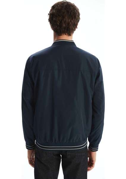 Lcwaıkıkı Classic Indigo Çift Taraflı Fermuarlı Erkek Bomber Mont fırsatları