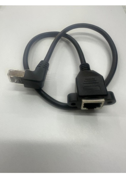 90 Derece RJ45 Uzatma Kablosu 0.5 Metre 90 Derece Internet Uzatma Kablosu fiyatları