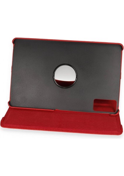 Xiaomi Redmi Pad Se Kılıf 360 Tablet Deri Kılıf - Kırmızı fiyatları