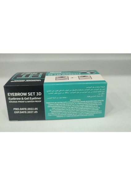Vıctory Story Fıt Me Eyebrow Set 3D Eyebrow & Gel Eyelıner fırsatları