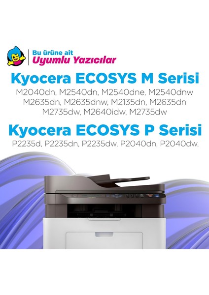 Kyocera DK-1150 20'li Paket Muadil Drum Ünitesi / Ecosys P2200 / M2135 / P2235 / M2735 /302RV93010 fiyatları