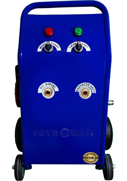 Havalı Petek Temizleme Makinesi Tek Yönlü-Darbeli Yıkama 1,2 Hp