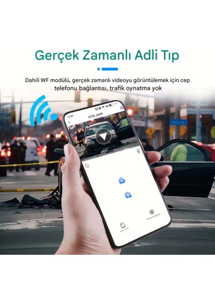 A-98 Wifi Full Hd 3 Kameralı Araç Içi Güvenlik Kamerası + Park Modu Kablosu Ön-Arka-Iç Kayıt,dashcam fiyatları