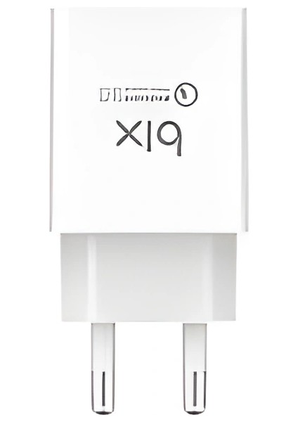 Bıx BX-C10TA 10W Seyahat Adaptör Seti + 1 mt 2.1A Typce-C USB Kablo Beyaz modelleri