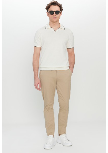 %100 Pamuk Standart Fit Normal Kesim Polo Yaka Triko Tişört fiyatları