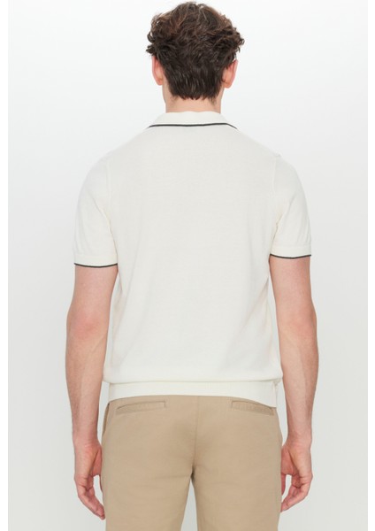 %100 Pamuk Standart Fit Normal Kesim Polo Yaka Triko Tişört indirimleri