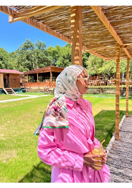 Ebru Desenli Şal